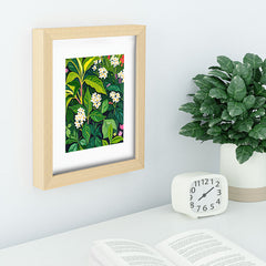 83 Oranges Beneath The Jungle Canopy Recessed Framing Rectangle