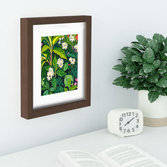 83 Oranges Beneath The Jungle Canopy Recessed Framing Rectangle