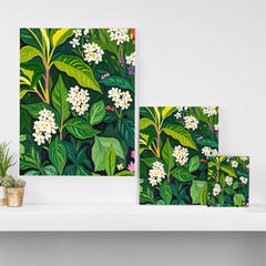 83 Oranges Beneath The Jungle Canopy Art Canvas