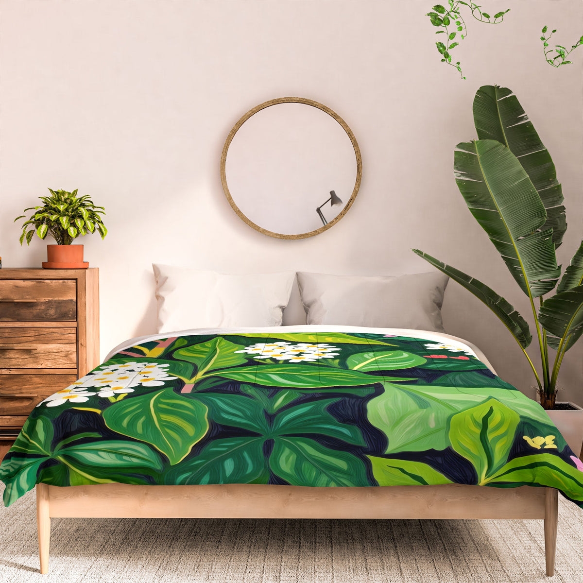 83 Oranges Beneath The Jungle Canopy Comforter