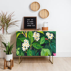83 Oranges Beneath The Jungle Canopy Credenza