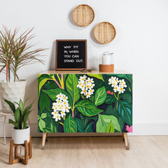 83 Oranges Beneath The Jungle Canopy Credenza