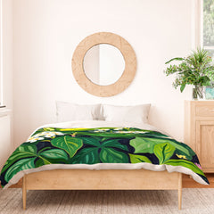 83 Oranges Beneath The Jungle Canopy Duvet Cover