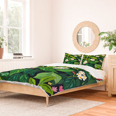83 Oranges Beneath The Jungle Canopy Duvet Cover