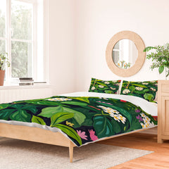 83 Oranges Beneath The Jungle Canopy Duvet Cover