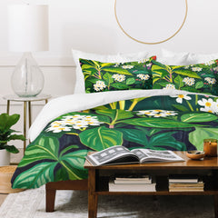 83 Oranges Beneath The Jungle Canopy Duvet Cover