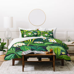 83 Oranges Beneath The Jungle Canopy Duvet Cover