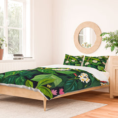 83 Oranges Beneath The Jungle Canopy Duvet Cover