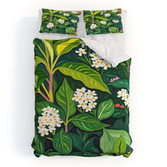 83 Oranges Beneath The Jungle Canopy Duvet Cover