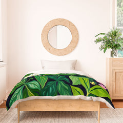 83 Oranges Beneath The Jungle Canopy Duvet Cover