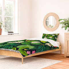 83 Oranges Beneath The Jungle Canopy Duvet Cover