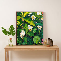 83 Oranges Beneath The Jungle Canopy Art Canvas