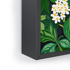 83 Oranges Beneath The Jungle Canopy Framed Mini Art Print