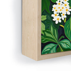 83 Oranges Beneath The Jungle Canopy Framed Mini Art Print