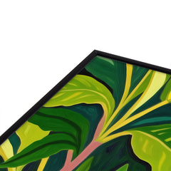 83 Oranges Beneath The Jungle Canopy Square Metal Framed Art Print