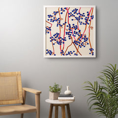 83 Oranges Berry Summer Framed Wall Art
