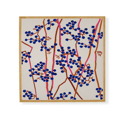 83 Oranges Berry Summer Framed Wall Art