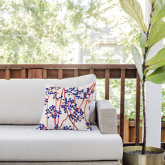 83 Oranges Berry Summer Outdoor Throw Pillow