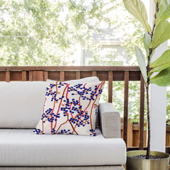 83 Oranges Berry Summer Outdoor Throw Pillow