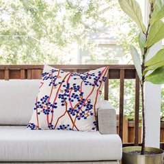 83 Oranges Berry Summer Outdoor Throw Pillow