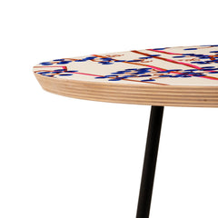 83 Oranges Berry Summer Round Side Table
