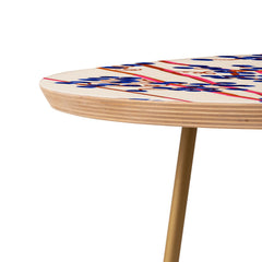 83 Oranges Berry Summer Round Side Table