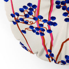 83 Oranges Berry Summer Floor Pillow Round