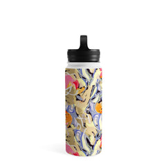 83 Oranges Blooms in The Butter Forest Water Bottle