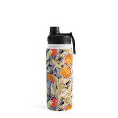 83 Oranges Blooms in The Butter Forest Water Bottle