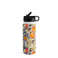 83 Oranges Blooms in The Butter Forest Water Bottle