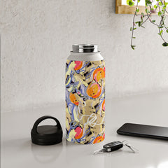 83 Oranges Blooms in The Butter Forest Water Bottle