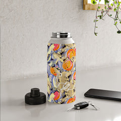 83 Oranges Blooms in The Butter Forest Water Bottle