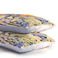 83 Oranges Blooms in The Butter Forest Pillow Shams