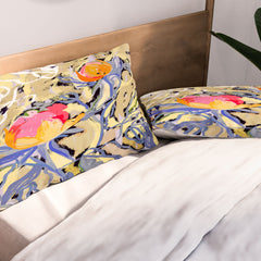 83 Oranges Blooms in The Butter Forest Pillow Shams