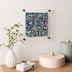83 Oranges Blossom Botanical Floating Acrylic Print