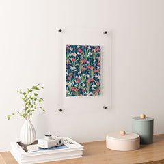 83 Oranges Blossom Botanical Floating Acrylic Print