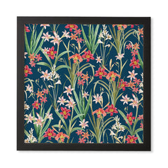 83 Oranges Blossom Botanical Framed Wall Art