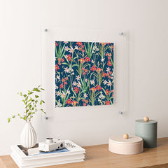83 Oranges Blossom Botanical Floating Acrylic Print