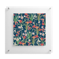 83 Oranges Blossom Botanical Floating Acrylic Print