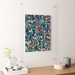 83 Oranges Blossom Botanical Floating Acrylic Print