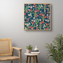83 Oranges Blossom Botanical Framed Wall Art