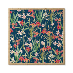 83 Oranges Blossom Botanical Framed Wall Art