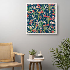 83 Oranges Blossom Botanical Framed Wall Art