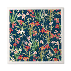 83 Oranges Blossom Botanical Framed Wall Art