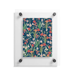 83 Oranges Blossom Botanical Floating Acrylic Print