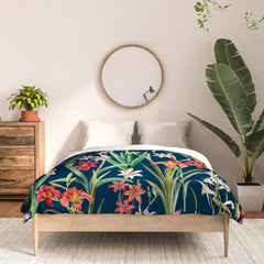 83 Oranges Blossom Botanical Comforter