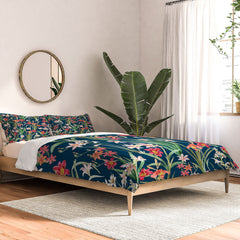 83 Oranges Blossom Botanical Comforter