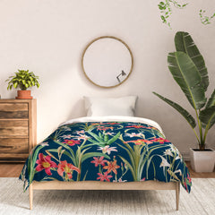 83 Oranges Blossom Botanical Comforter