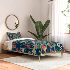 83 Oranges Blossom Botanical Comforter