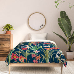 83 Oranges Blossom Botanical Comforter
